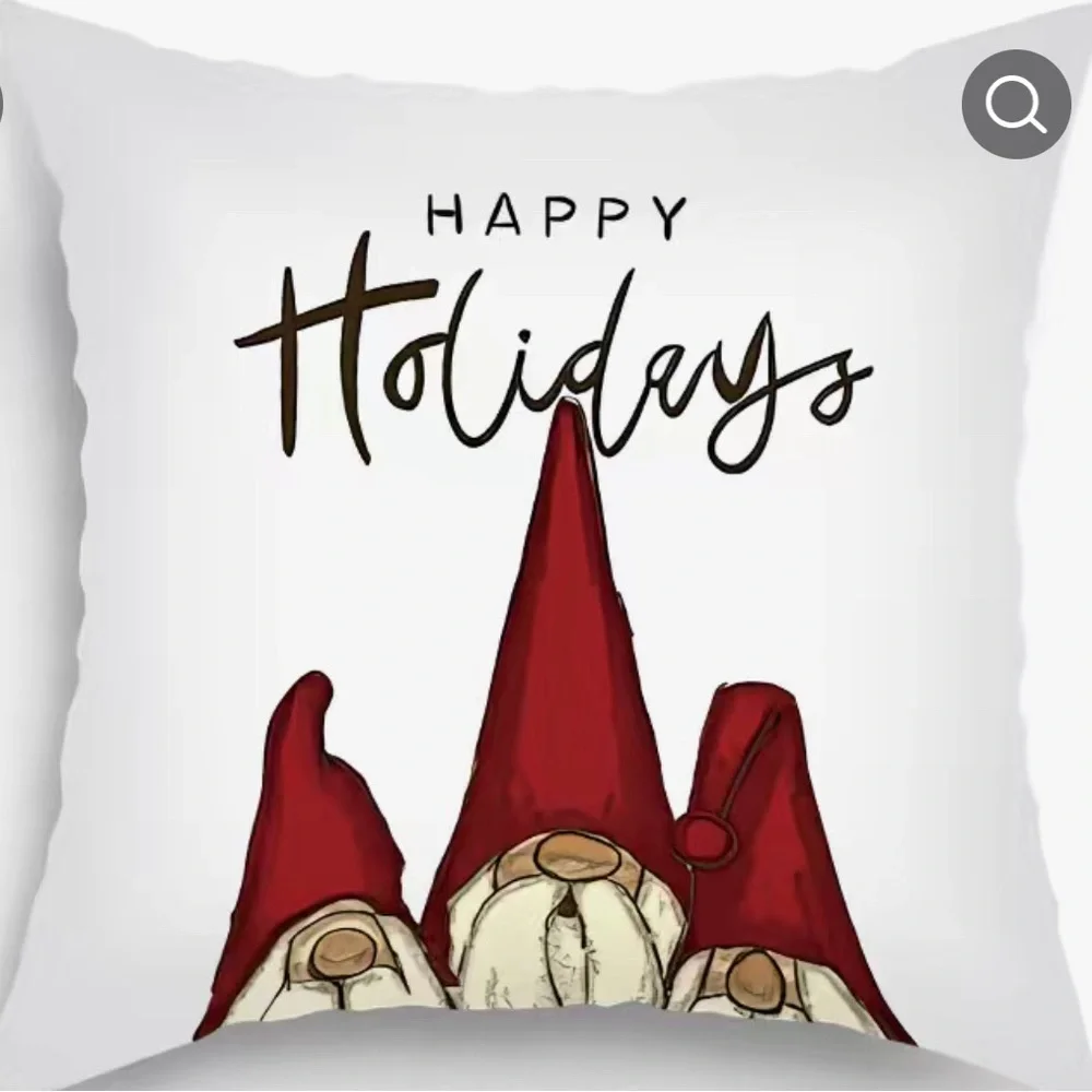 4pcs Christmas Printed Pillowcase 18